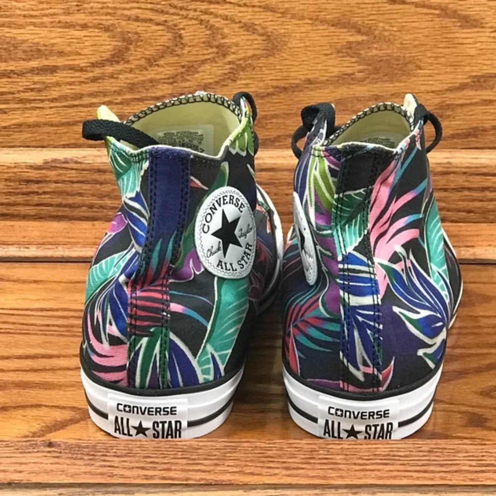 Converse CTAS Hi Fuchsia Glow Menta‎ White Shoes